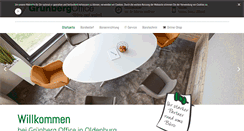 Desktop Screenshot of gruenberg-office.de